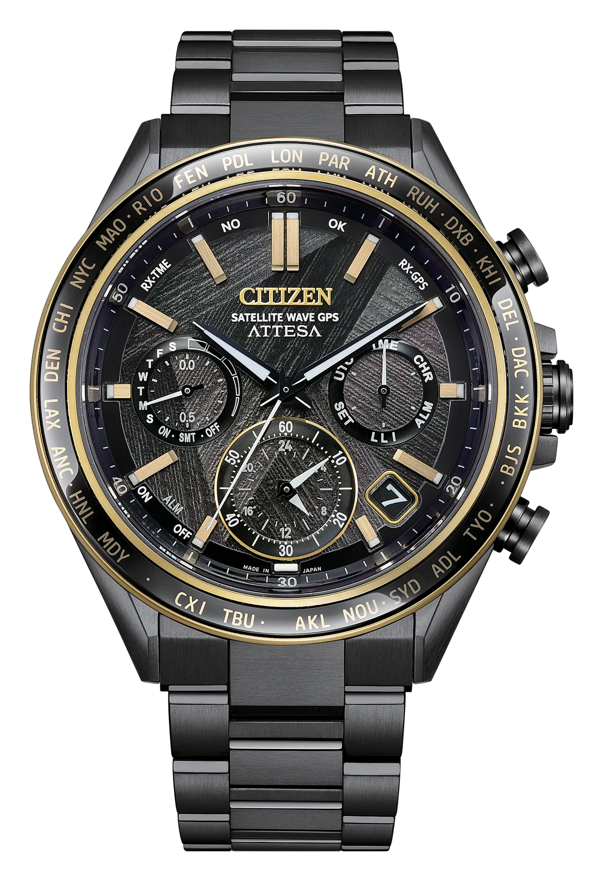 Citizen ATTESA LIGHT in BLACK CC4078-51E — product view