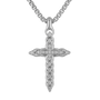Bulova Link White Diamond Cross Pendant — BVP1085-WSQ7