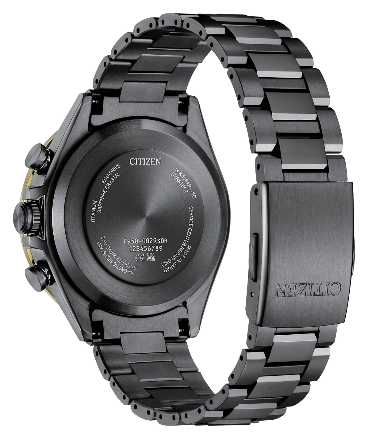 Citizen ATTESA LIGHT in BLACK CC4078-51E — detail view