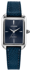 Blue · Silver-Tone Stainless Steel