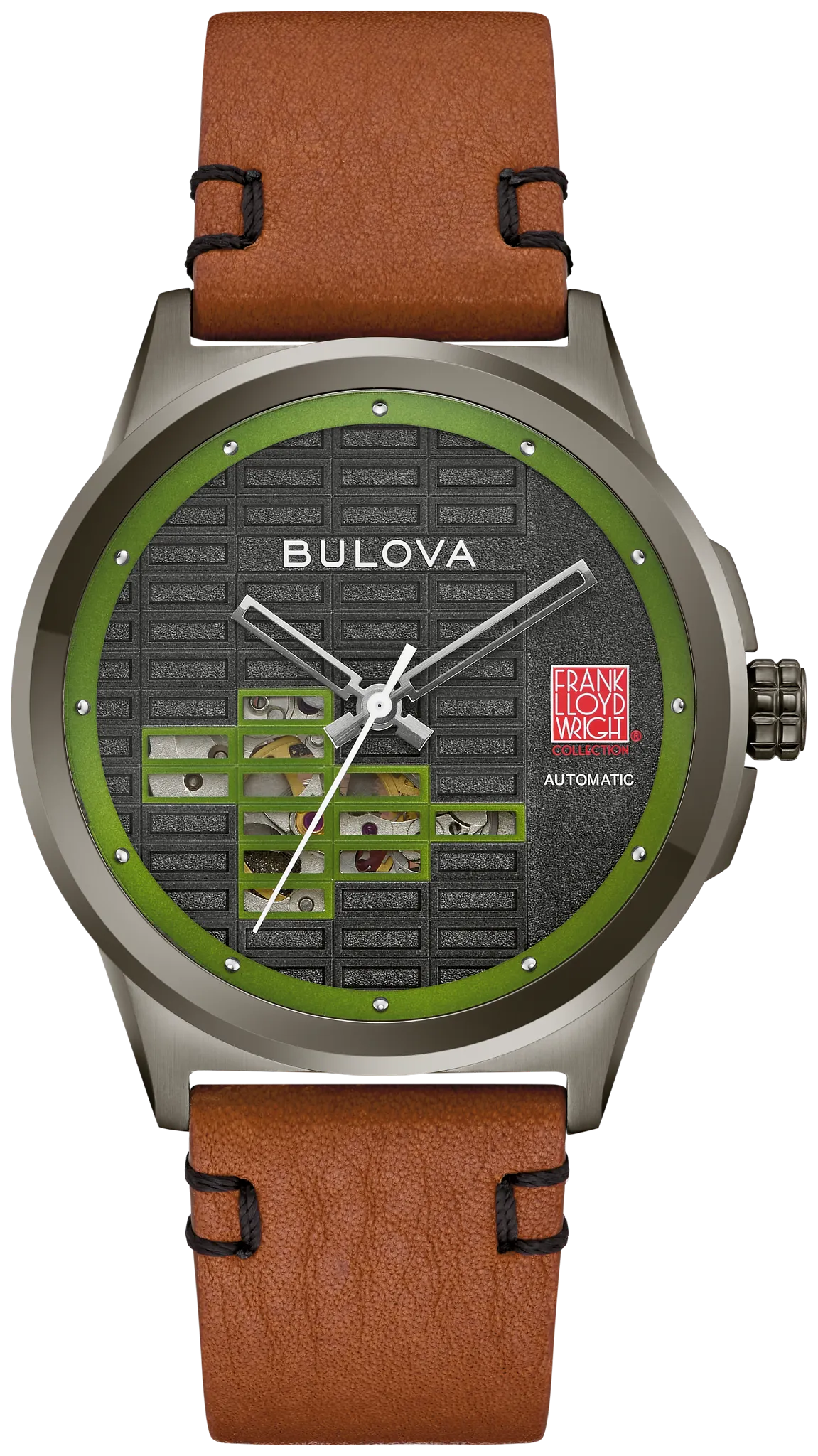 Bulova Frank Lloyd Wright Kalil House 98A330 Watch