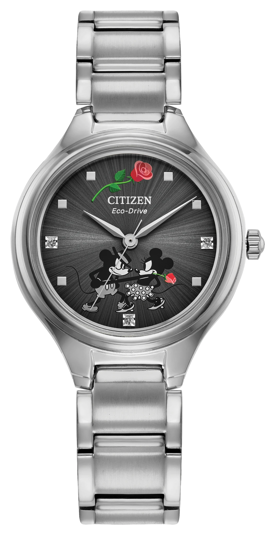 Citizen Mickey Mouse and Minnie Mouse Tango FE2101-58W — product view