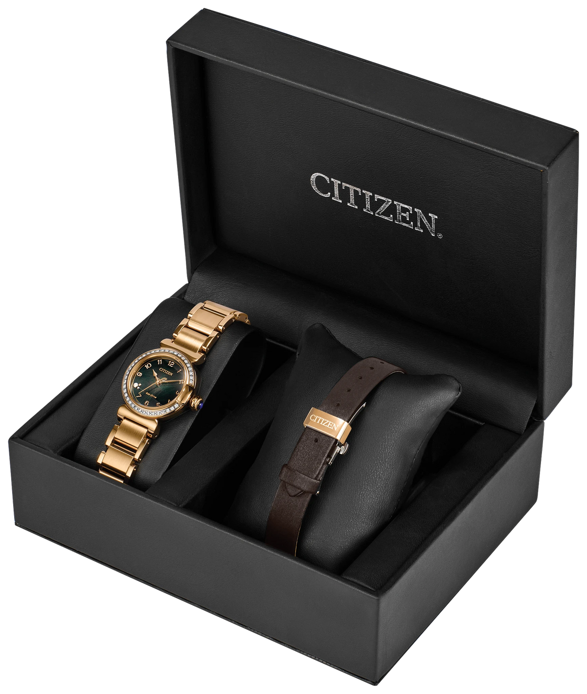Citizen L Mae EM1123-62X — detail view