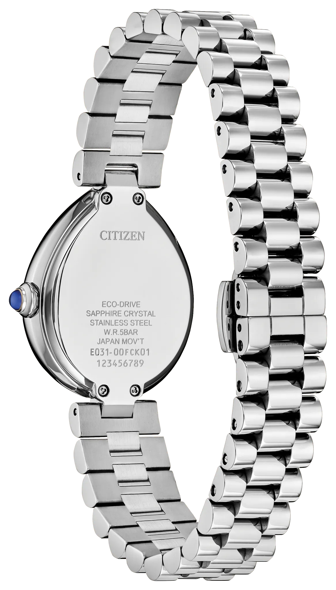 Citizen L Rainell EM1200-55A — detail view
