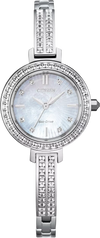 White · Silver-Tone Stainless Steel