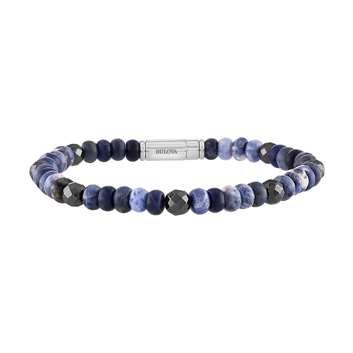 Bulova Classic Sodalite Bracelet — 8.5 Inches — BVB1023-WSSOD