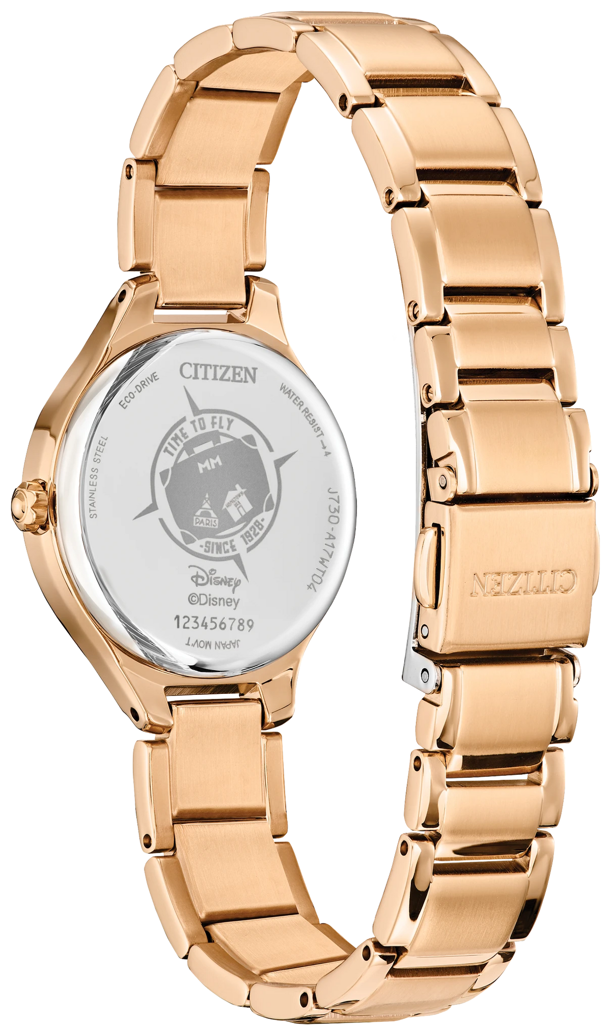 Citizen Mickey Mouse & Minnie Mouse Take Paris FE2103-52D — detail view