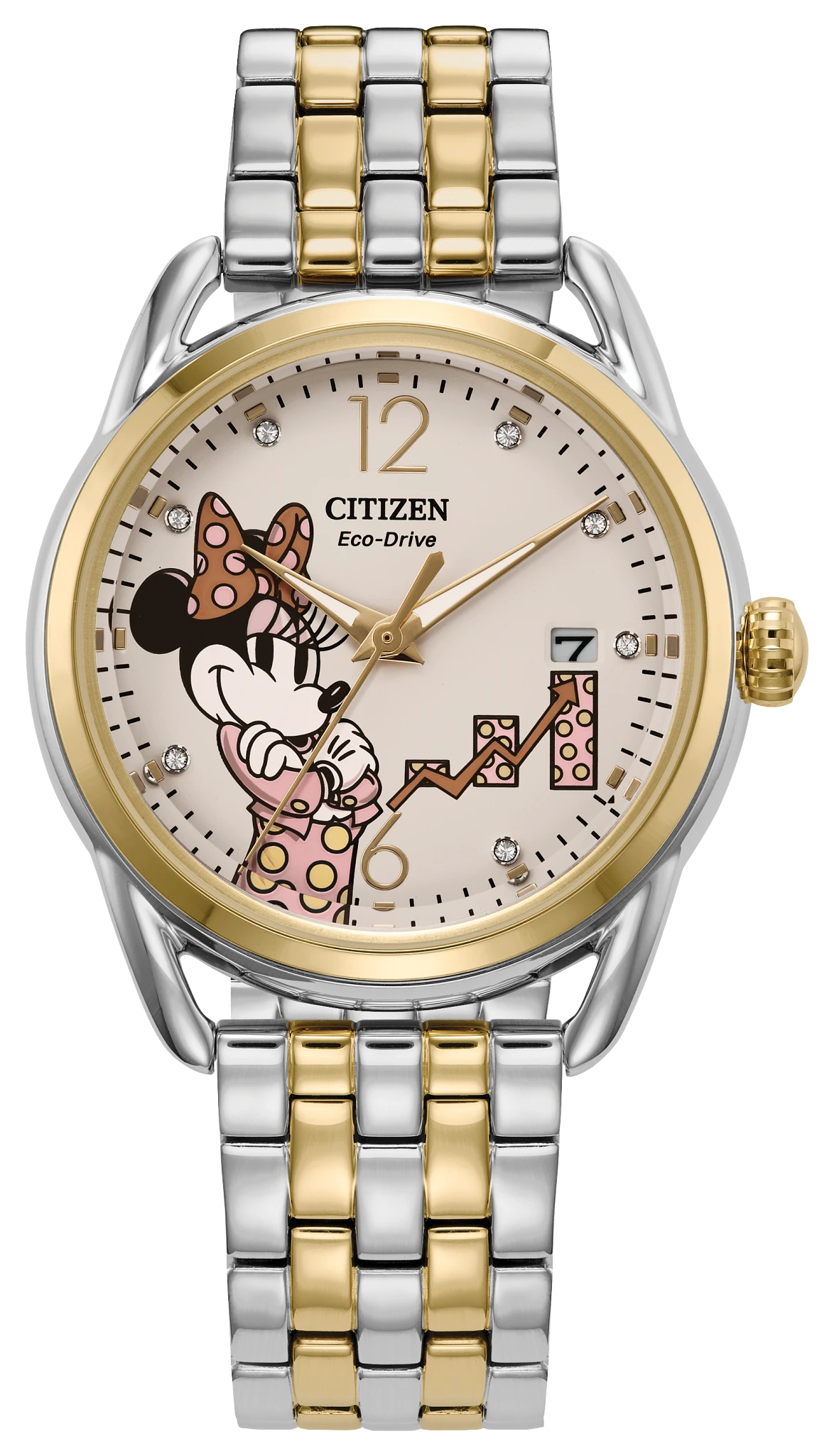 Citizen Empowered Minnie Mouse FE6084-70W — product view