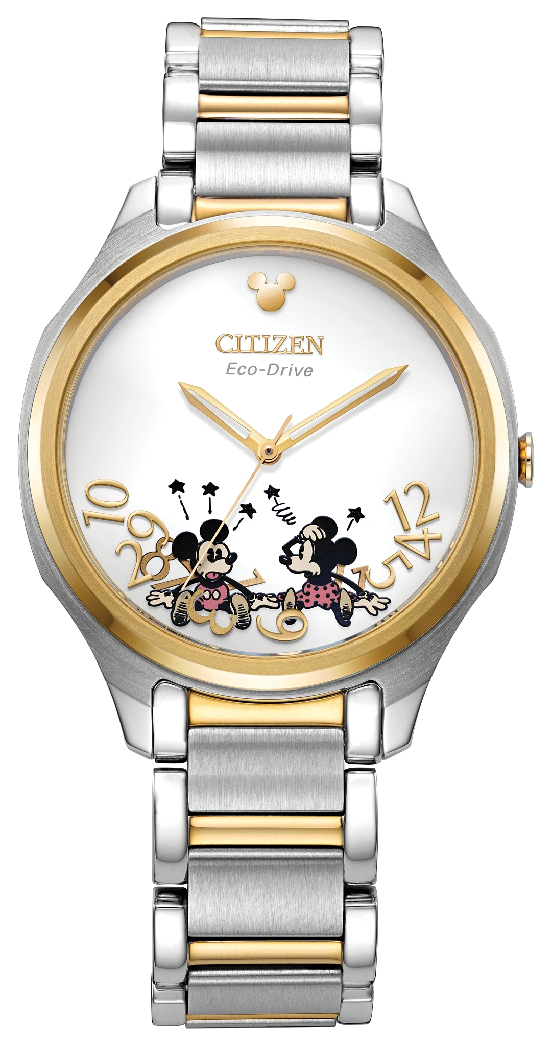 Citizen Falling Mickey & Minnie EM0754-59W — product view