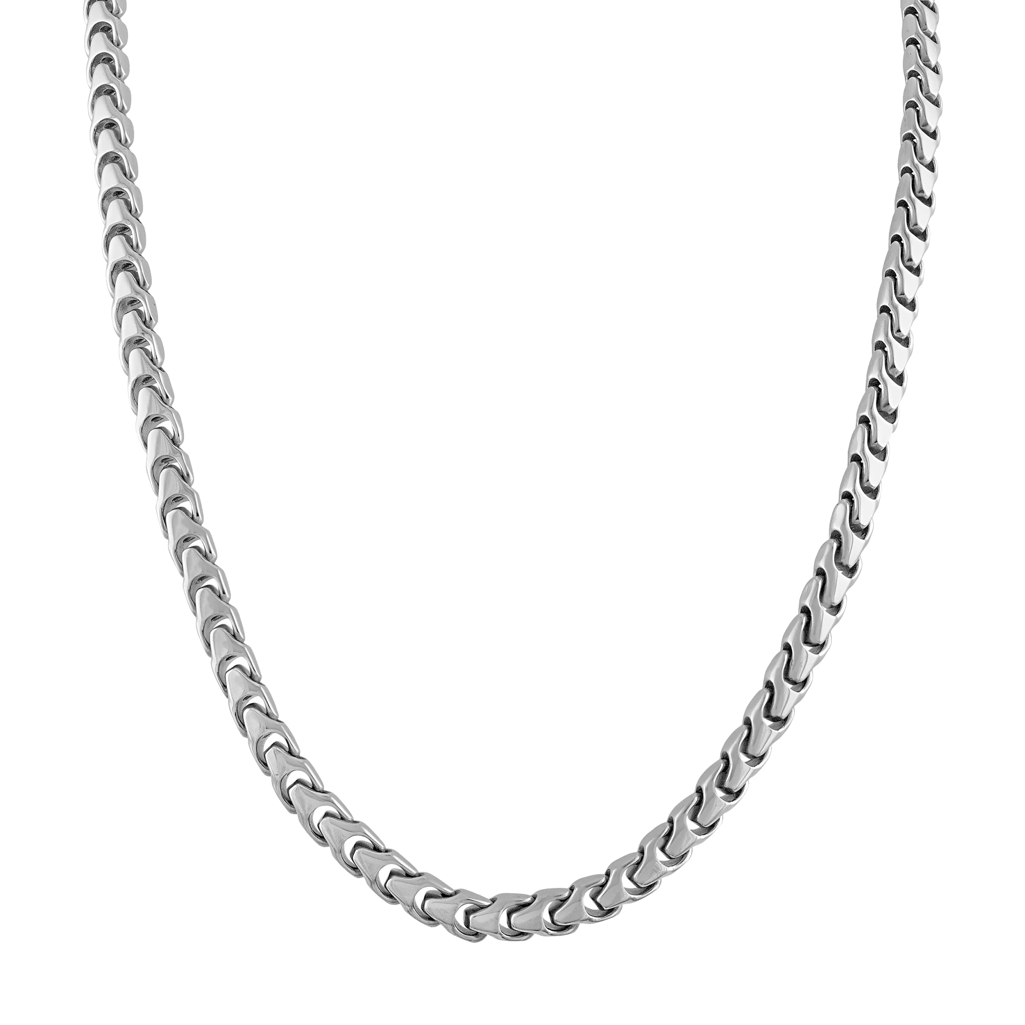 Bulova Link Sculpted Chain Necklace — BVC1057-NSTNA