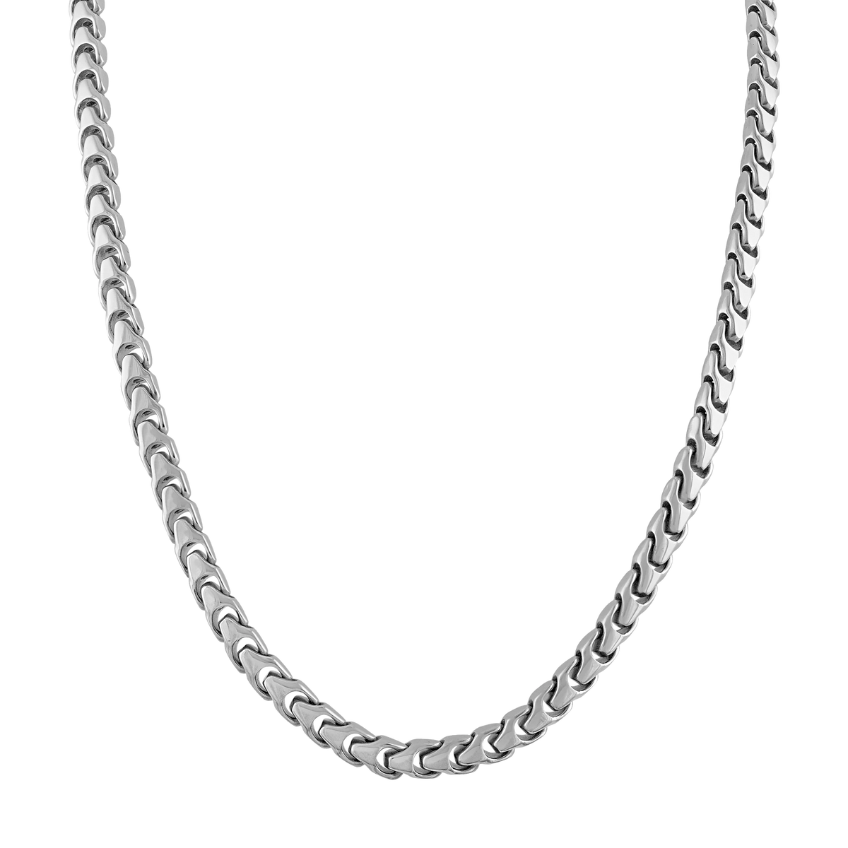 Bulova Link Sculpted Chain Necklace — BVC1057-NSTNA
