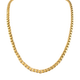 Bulova Link Sculpted Chain Necklace — BVC1058-GSTNA