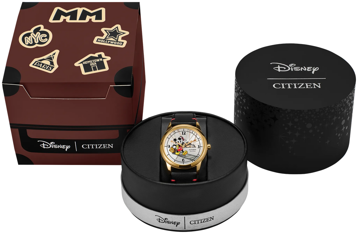 Citizen Mickey Mouse Takes Hollywood FE7063-07W — detail view
