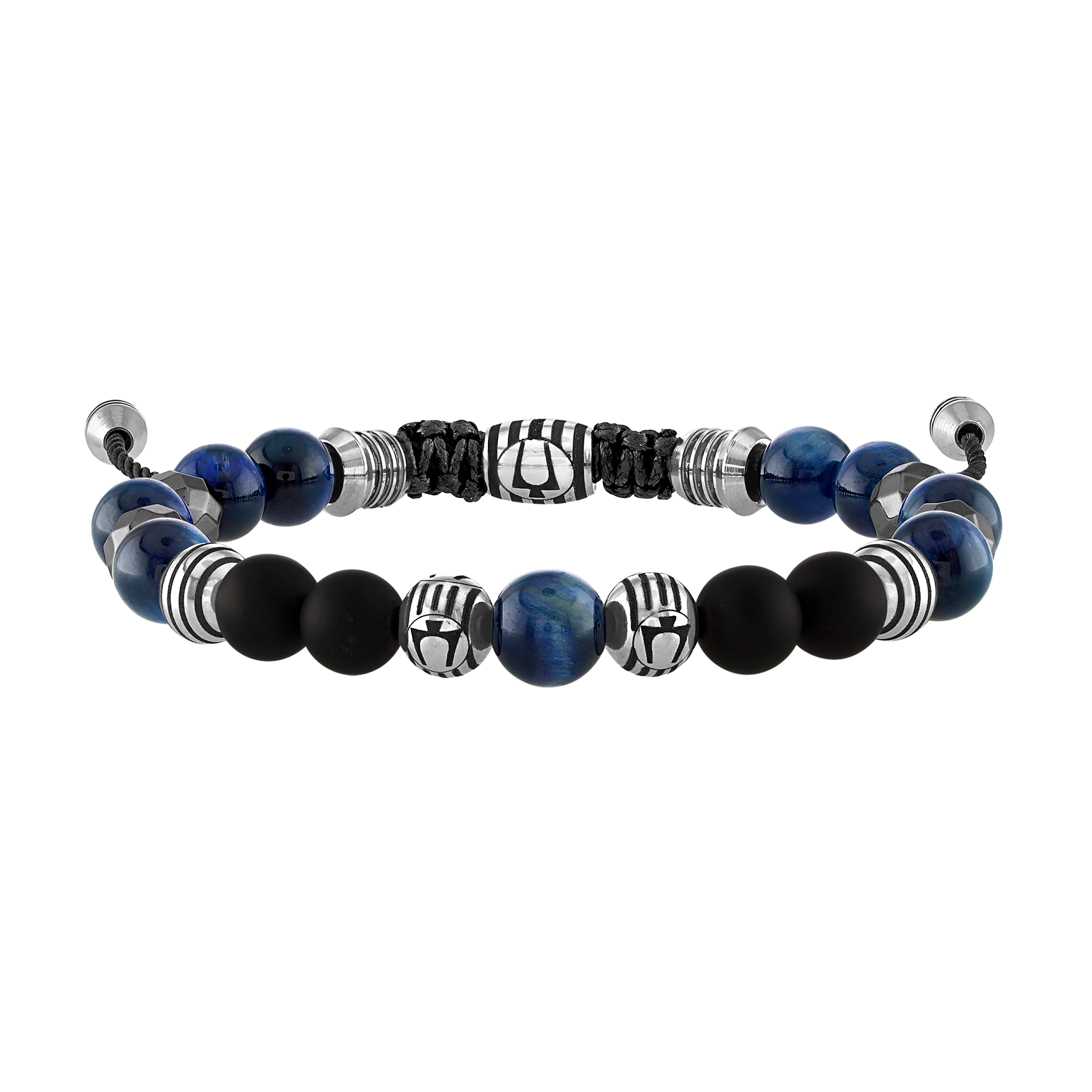 Bulova Classic Stone Bolo Bracelet — 8 mm Beads — BVB1072-NSTBTRMAHE
