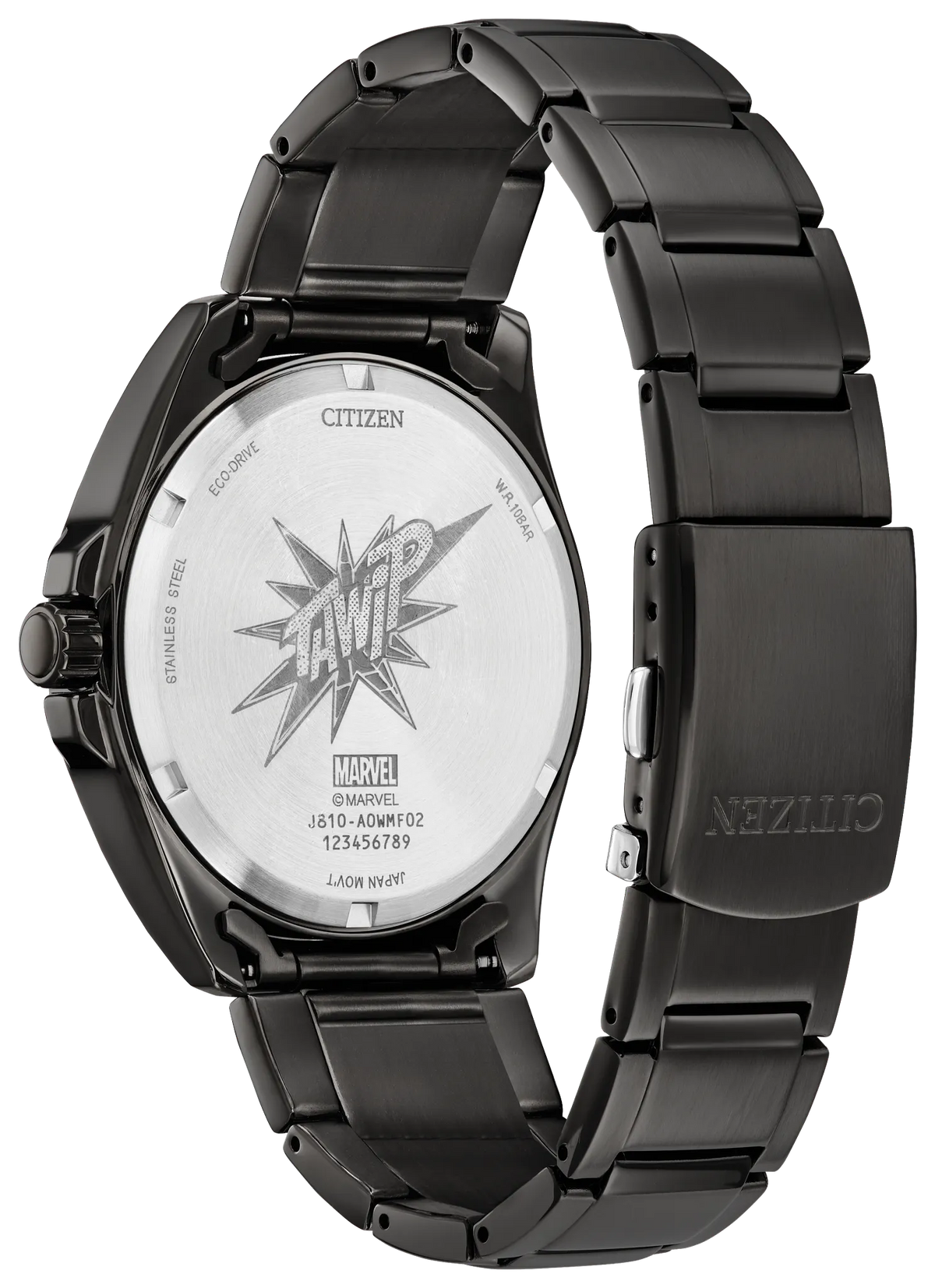 Citizen Spider-Man Swings AW1437-61W — detail view
